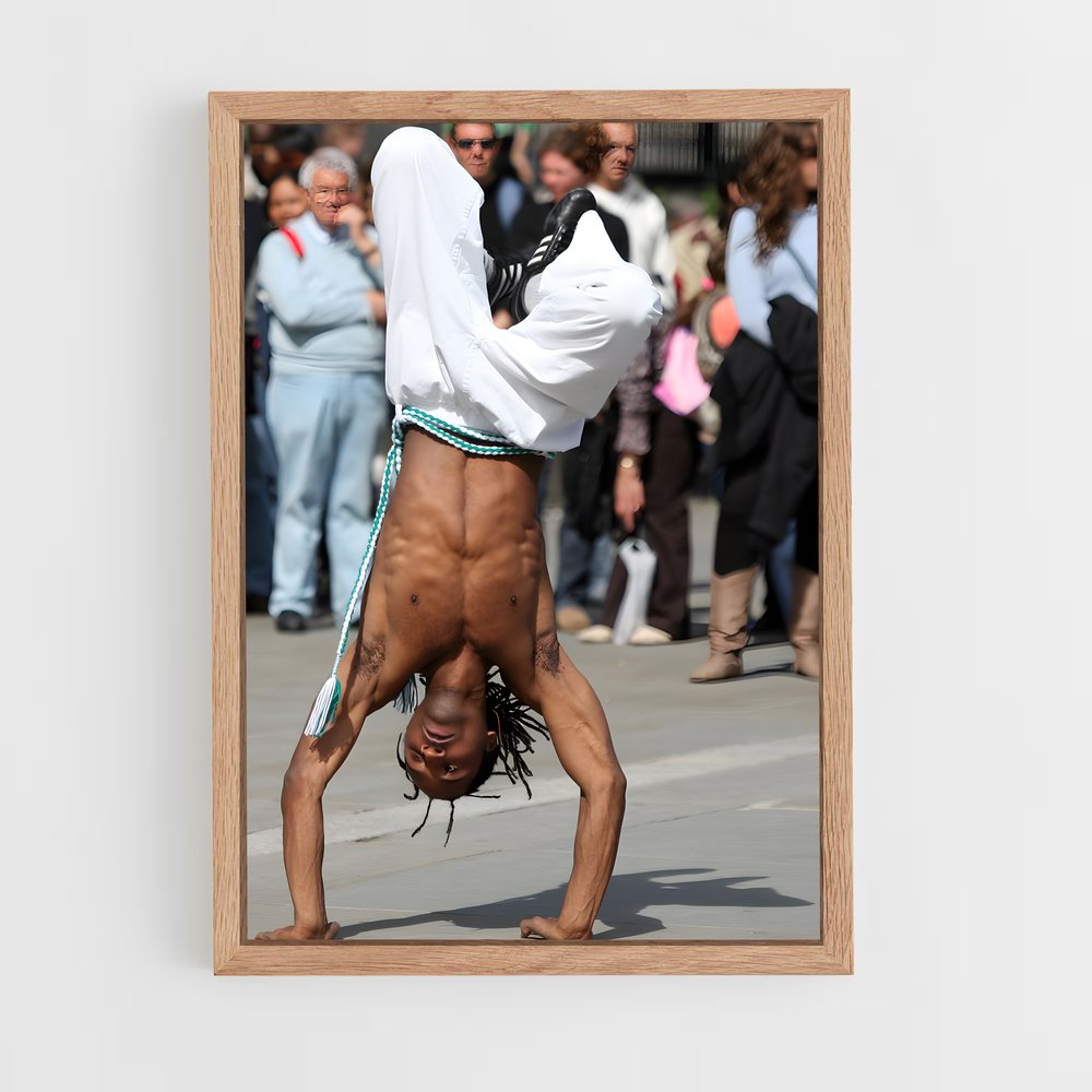 Poster Capoeira Street Acrobat (vue 4)